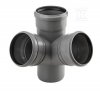 Czwórnik HT dwupłaszczyznowy 110x110x110x110/67 popiel sanitarny 3018762